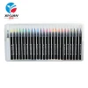 48 colors for water color painting with Flexible Nylon brush tip s,paint markers for coloring ,calligraphy and drawing