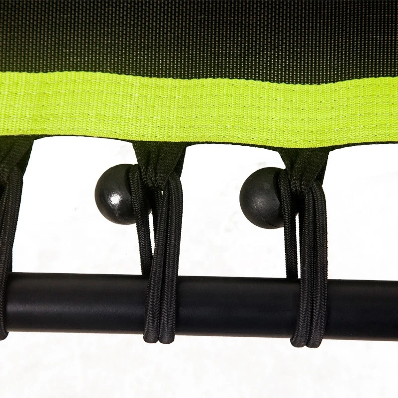 48" Silent Mini Trampoline with Adjustable Handle Bar Fitness indoor Trampoline