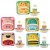 Import 5 Piece Set Cartoon Animal Bamboo Fiber Children&#x27;s Dinner Spoon Fork Bowl Cup Plate Tableware from China