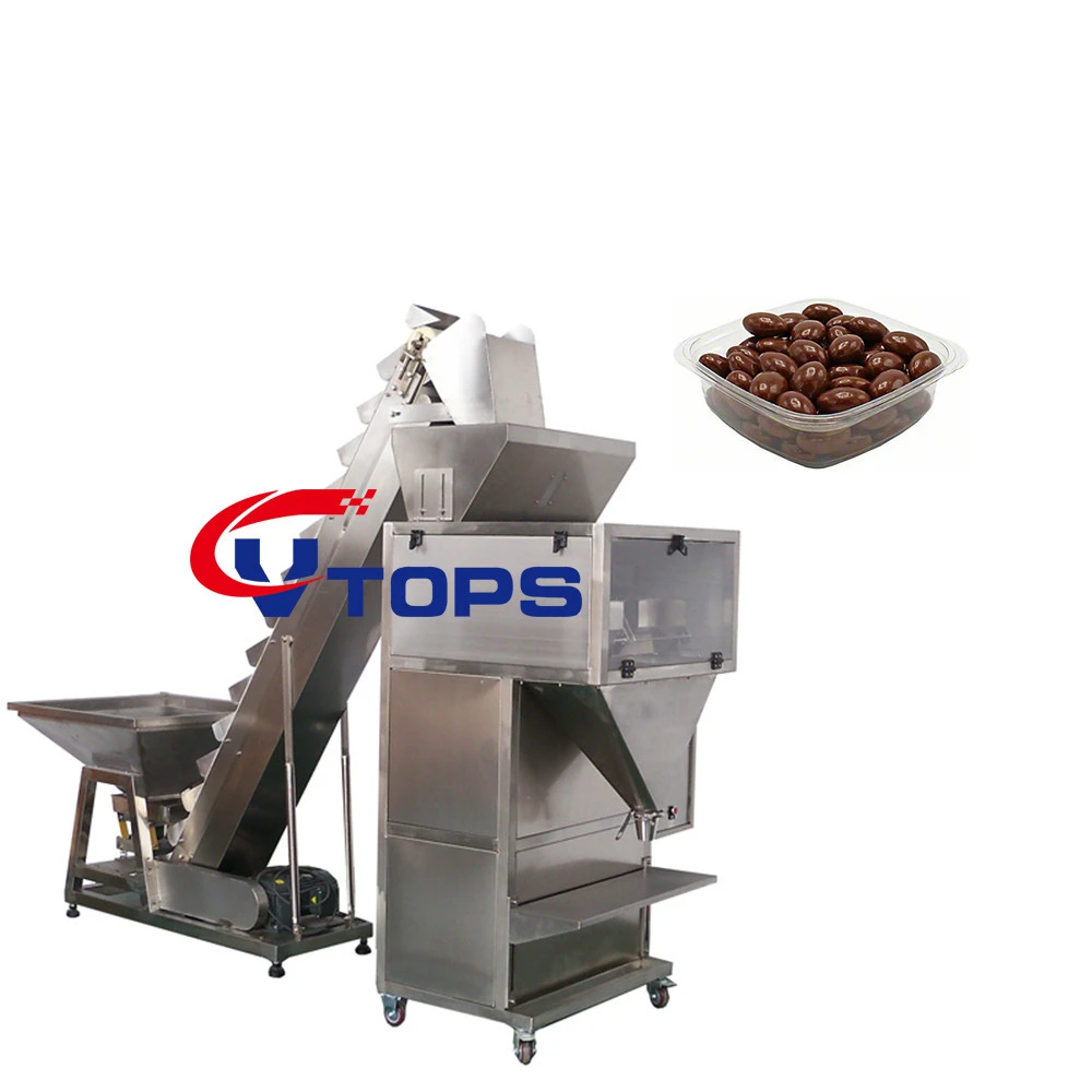 500-6000g Semi Automatic Sugar / Tea / Grain / Rice / Spices / Nuts Weighing Filling Machine