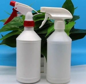 500ml HDPE Detergent Plastic Spray Bottle, liquid detergent bottle packaging