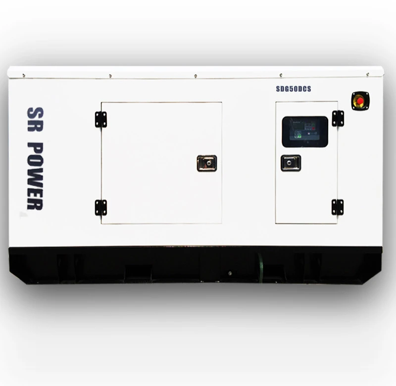 50HZ 50 kVA 40KW 3Phase AC 380V Silent sound proof electric diesel generator set