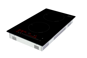 520X310mm Double Burner Induction Cooktop Built In for Stone Countertop