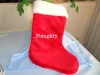 "55" Personalized Embroidered Christmas Stocking