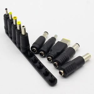 5.5x2.1mm Multi-type Male Jack for DC Plugs for AC Power Adapter Computer Cables Connectors for Notebook Laptop