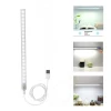 5v USB charge cabinet lamp smart touch led sensor light for kitchen and home 21 led free dimming wall mounted night lamp