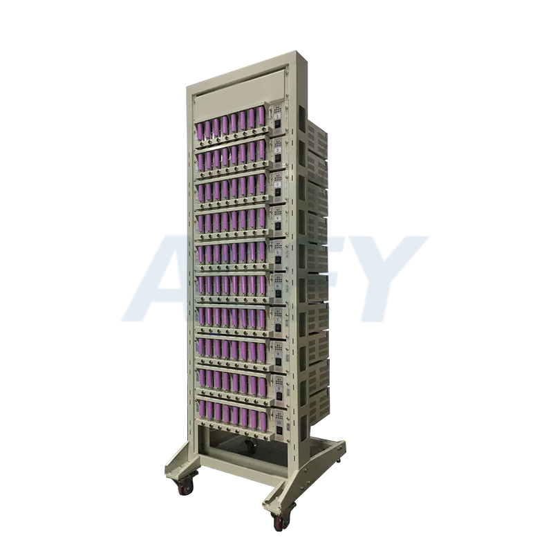 Buy 5v10a/8ch Cylindrical Lithium Ion Battery Cell Testing Machine For ...