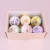Import 6 packs Moisturizing Exfoliating Explosive Bath Salt Ball Bath Fizzies with Dried Flower from China