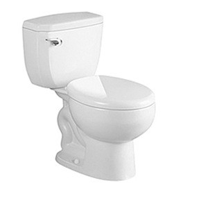 6812 Cheap price ceramic bathroom economic two piece toilet bowl for sale