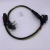 Import 6ft black cUL 3 porng plug to iec 60320 c13 cord left angle SJT 3x14AWG from China