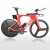 Import 700c unpainted TT bicycle Frameset V Brake full carbon tt frame bike R8000 groupset from China
