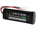 7.2v ni mh sub c 3000mah/ 3200mah sc Akku Pack Batterie 7.2V 3500mAh Ni-MH NiMh Tuning RC Car Auto Truck Boot Tamiya