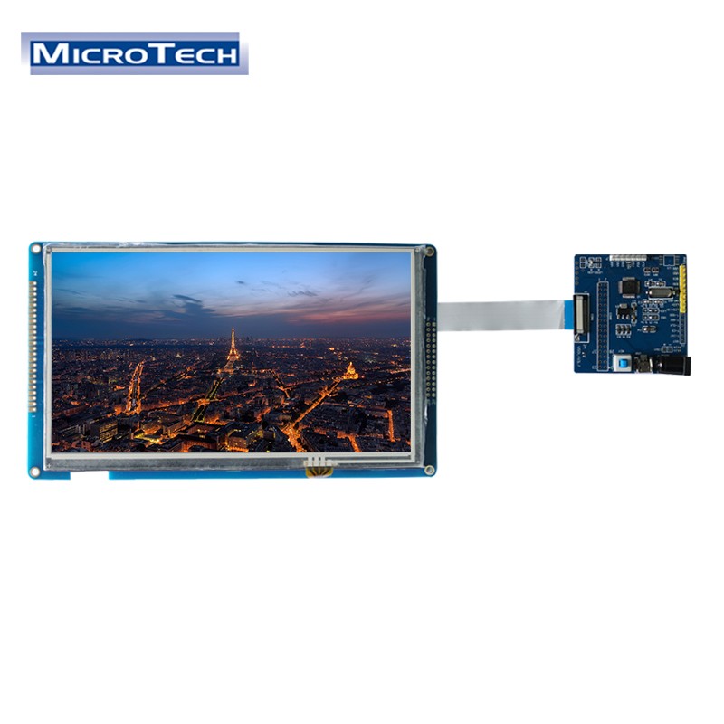 7&quot; Spare Screen SPI/IIC/MCU Interface TFT LCD with Controller Board for Medical Imaging Equipment
