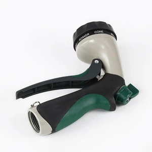 8-function spray gun soaker jet shower hose nozzle for garden