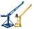 Import 800kg lift tool old for sale engine hoist shop crane foldable articulated boom cranes from China
