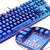 Import 87 keys Mechanical Keyboard RGB backlight ergonomic design usb ABS gaming illuminated keyboards Teclado from Pakistan
