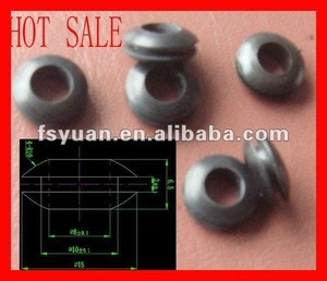 8mm EPDM / NBR rubber bushing for equipment Natural silicone synthetic rubber products manufacturer factory company