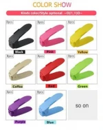 8pcs Adjust Home Use Modern Plastic Double Storage Shoes Rack