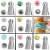 Import 8pcs  Bag Kitchen Ball Shape Bakeware Piping Nozzles Stainless Steel Cake Piping Tips Sets Stainless Steel Russian Sets from China
