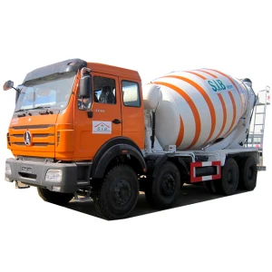 8x4 beiben 15m3 16m3 18m3 Concrete Cement Mixing Transport Truck for sale