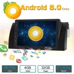 9 inch Android 8.0 car radio navigation for BMW X5 E53 E39 5 Series with 4GB RAM 32GB ROM Rockchip PX5 8-Cores 9005H