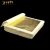 Import 9.33*9.33cm edible gold leaf luxury and harmless 24k edible gold leaf foil  for food decorations from China
