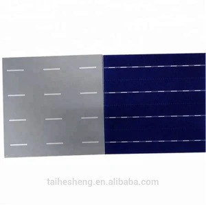 A Grade 18.4%-19.0% 4BB 5BB Polycrystalline solar cell 6x6 for solar power panel with cheap price and high efficiency