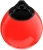 A Series PVC Boat Fender Red Inflatable Marine Marker Buoy UV Protective For Yacht Dock