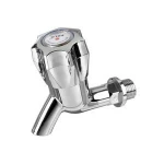 abs chromed plated 1/2" polo taps india market best selling short body  plastic bibcock