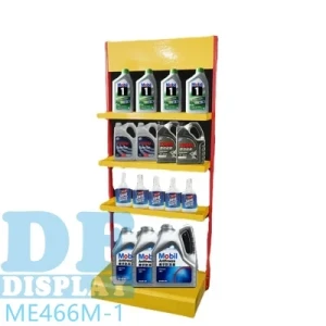 Accessories Display Stand Lubricating Engine Oil Cold Rolled Steel Auto Parts Lubricant Motor Display Rack