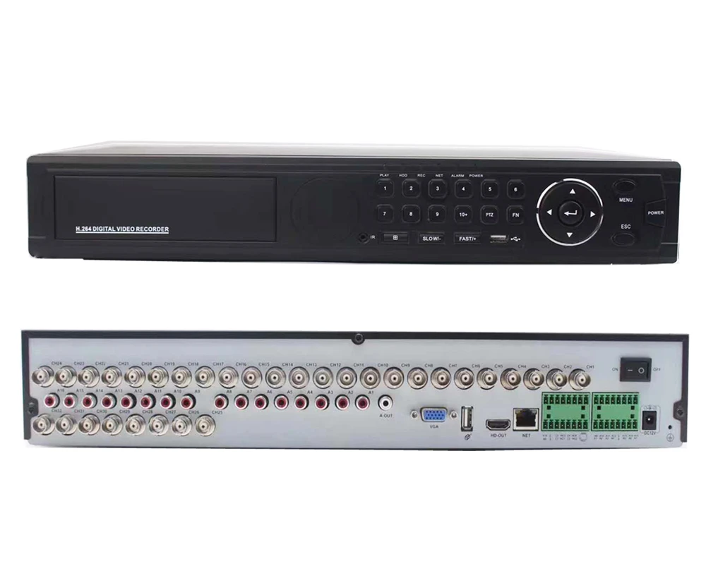 AHD/CVI/TVI/CVBS/IP cameras input 5M-N 32 channel DVR/XVR