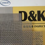 AISI 316 6mesh 7 mesh 8 mesh stainless steel woven wire mesh America