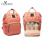 Aliexpress hot selling Lequeen nappy bag for mommy Travel Backpack Multifunctional Backpack Diaper Bag dropshipping brazil