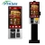 all in one Android/window touch screen self ordering payment kiosk with barcode scanner, receipt printer
