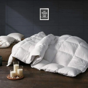 All Season Goose Down Comforter Ultra Soft Egyptian Cotton Comforter Designer Comforter Bedding Set