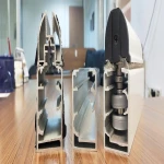 Almin High Quality Durable Aluminum Profil / High Grade Aluminum Extrusion Profiles