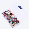 Amazon Best Seller 340pcs/Box 4-10mm Round Pearl Glass Beads Loose Spacer Bead Women DIY Jewelry Making Women Accessory Gift