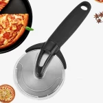 Amazon Hot Sale Super Sharp Pizzar Slicer with Non Slip Handle Quality Stainless Steel Pizza Wheels Pizza Cutter Wheel