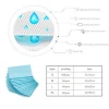 Amazon Hot Selling Quick Drying Surface Super absorbent Core Puppy Pet Training Potty Dog Pee Pads