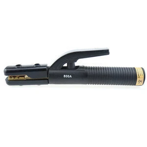 America Type 800A Brass Electric Electrode Magnetic Welding Soldering Pliers Tongs Holder