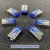Import AMPCOM Network Cable Connector CAT6 STP Patch Cable Wiring Connector 100pcs/pack from China