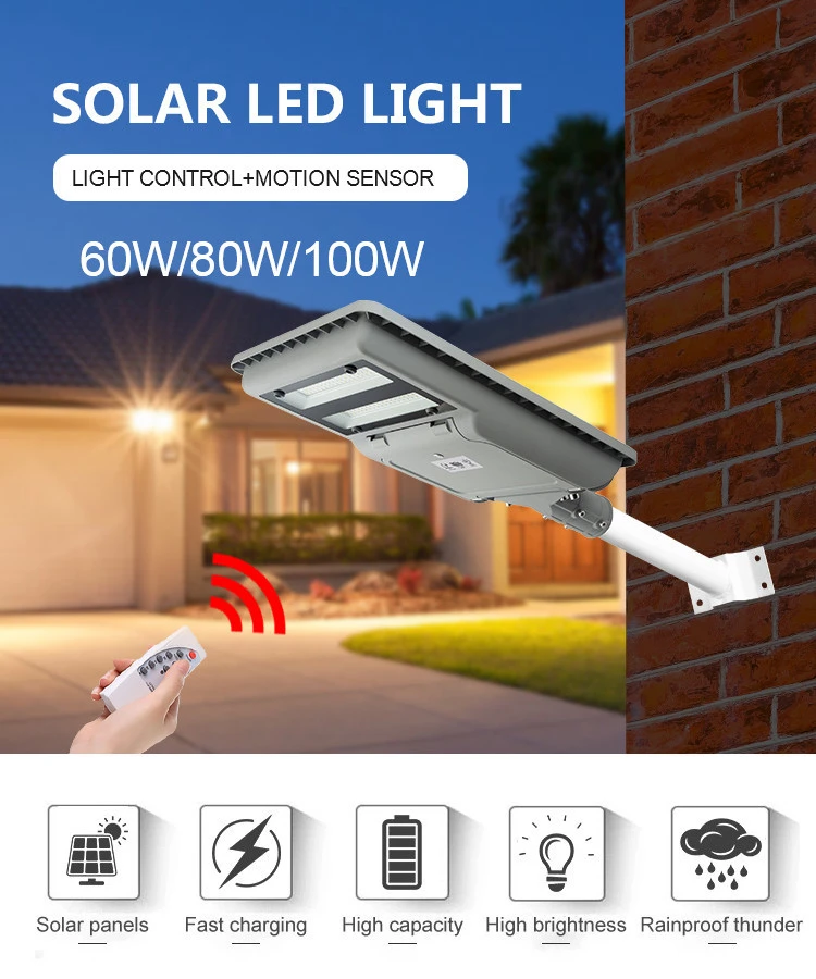 Anern patented all in one led solar street light