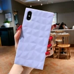 Anti-fall creative diamond new XSmax mobile phone shell phone7 / 8plus square tpu xr anti-fall cover