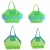 Import Anti Sand Durable Outside Beach Toy Storage Large Clear Folding Tote Mesh Bag from China