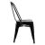 Import Antique metal dining chair black from China