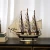 Import Antique wooden sailboat model handmade crafts living room coffee shop accessories free custom nameplates from China