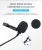 Import Applicable for Cell Phone clip collar microphone sound card live K song microphone lightning microphone from China