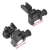 Import AR15 Quick detachable flip up front and rear back up mechanical iron sight set weaver for tactical air gun hunting from China
