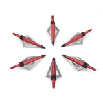 Archery Hunting 100 Grains 2 Expandable Blades Broadheads Tips Crossbow Compound Bow Arrow Heads