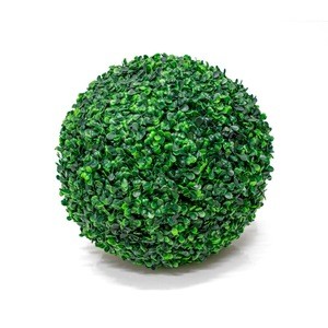 artificial grass plant / artificial boxwood topiary grass balls price
